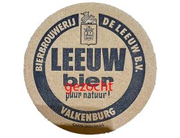 Leeuw bier vilt 033 blauw